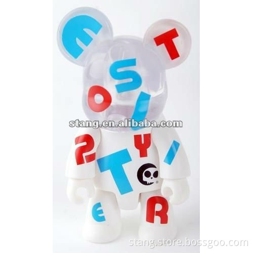 Plastic pvc bear figure figurine